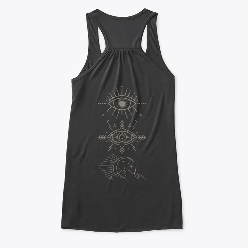 Woman's graphic tank-top 